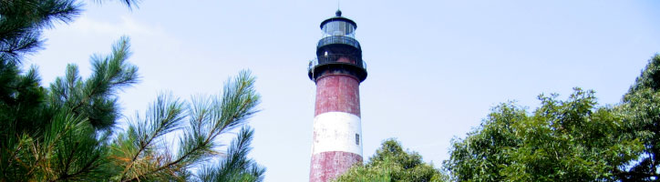 An Interesting View of Assateague Light