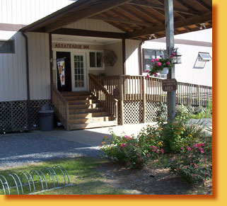 An image of the Inn's entrance